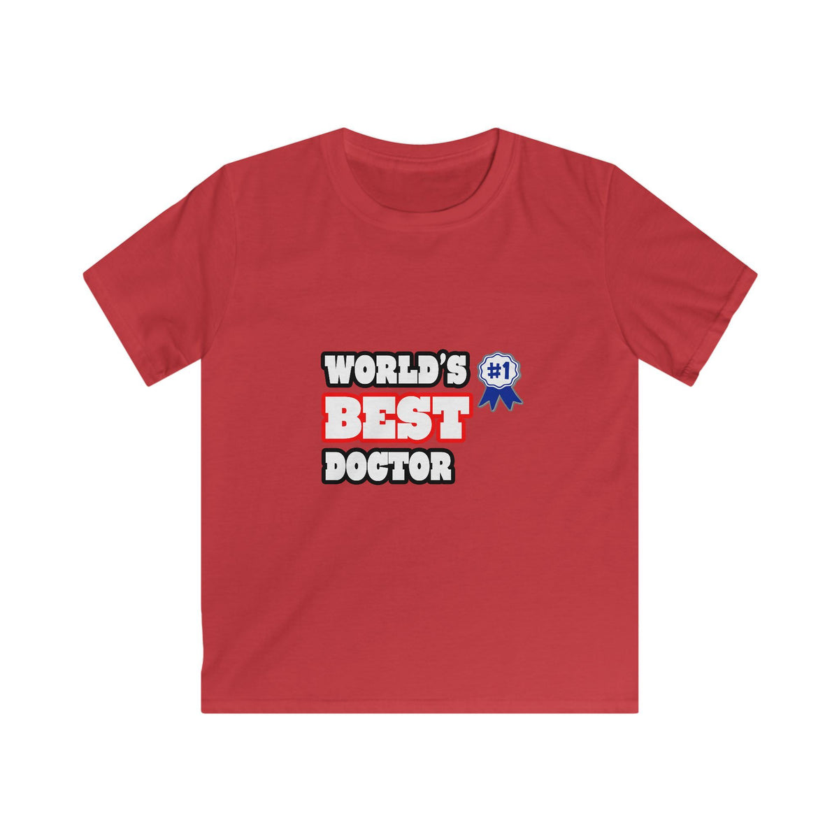 World's Best Doctor - Kids Softstyle Tee