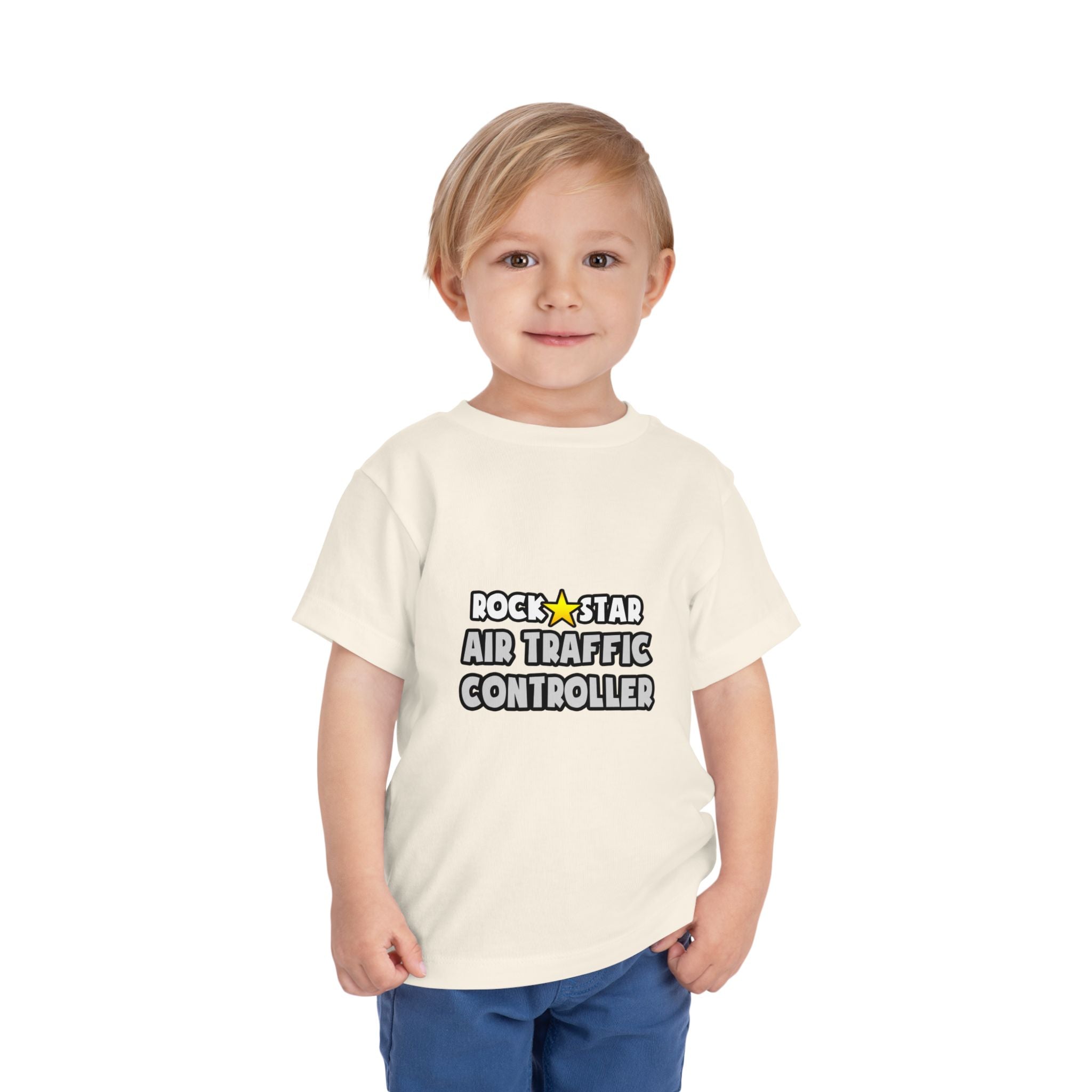 Rock Star Air Traffic Controller - Toddler Short Sleeve Tee
