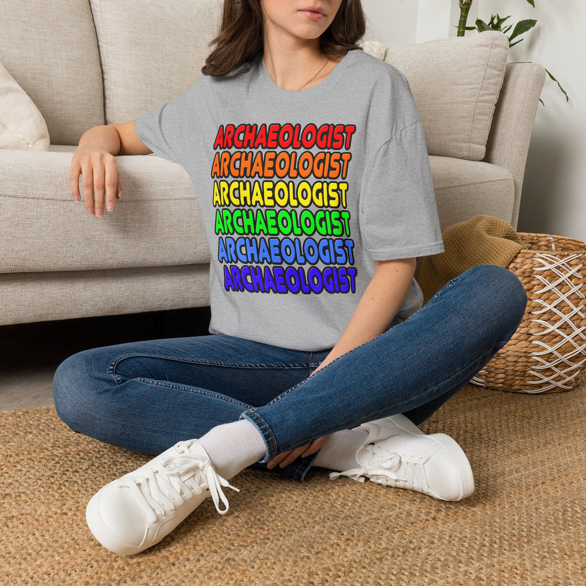 Rainbow Archaeologist - Unisex Softstyle T-Shirt