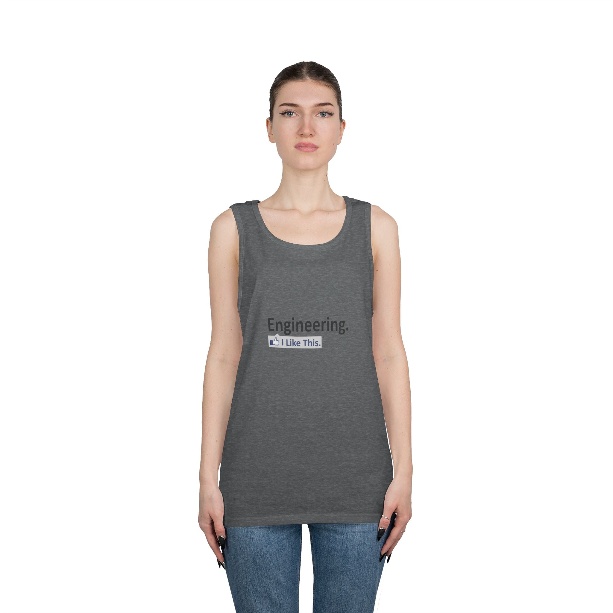 Engineering...I Like This - Unisex Heavy Cotton Tank Top