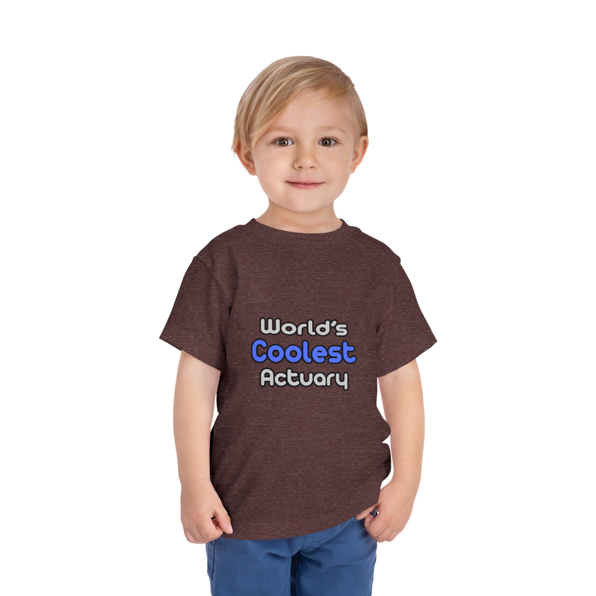 World's Coolest Actuary - Toddler Short Sleeve Tee