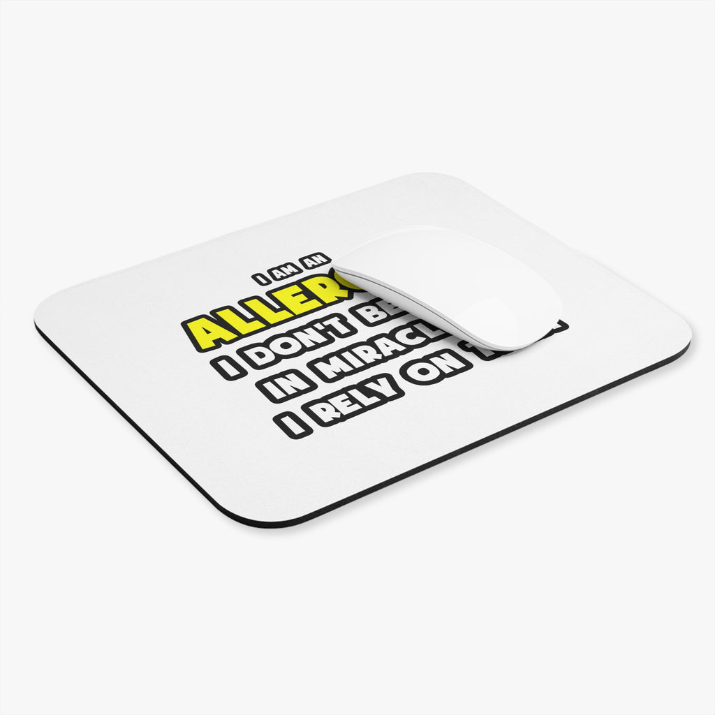Miracles and Allergists ... Funny - Mouse Pad (Rectangle)