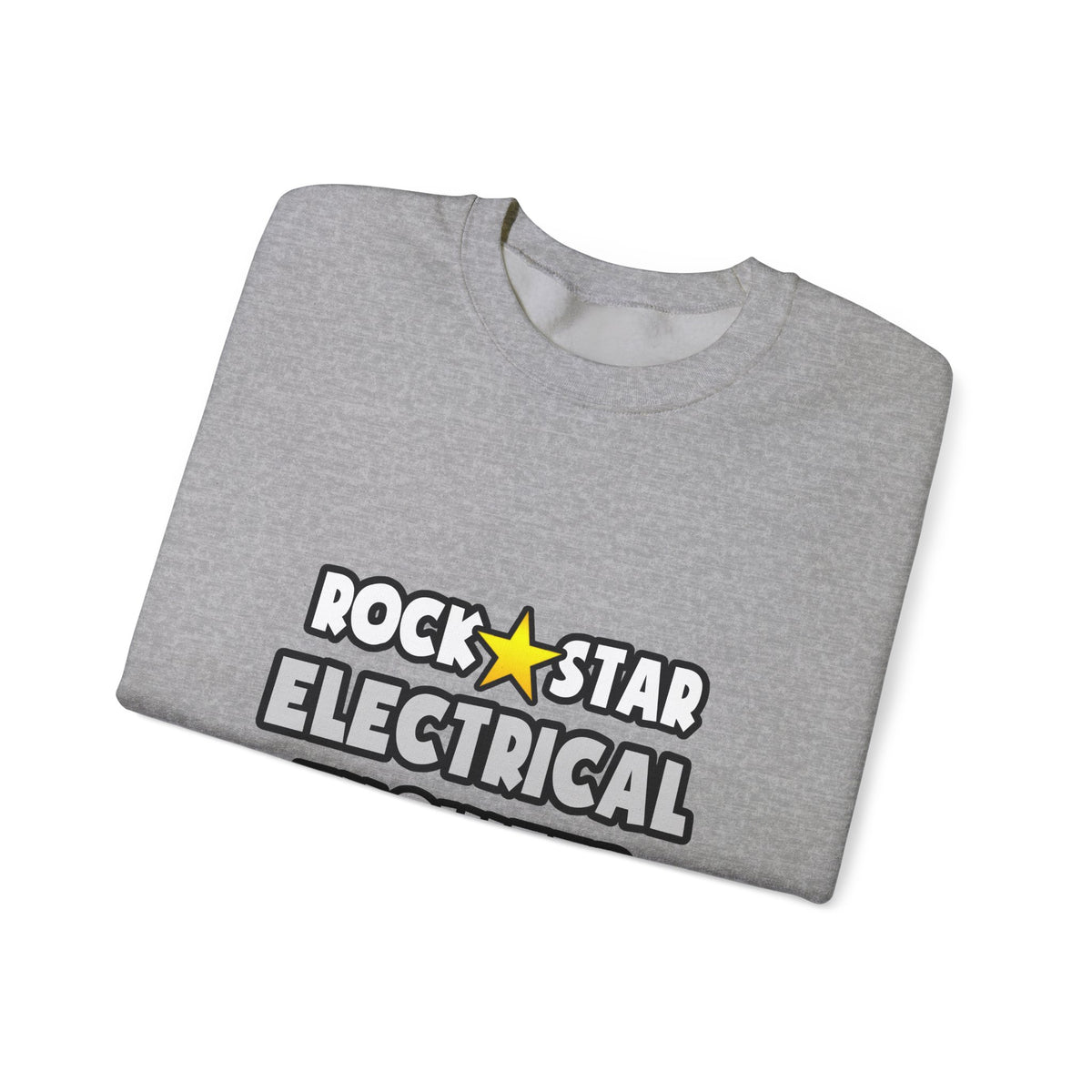 Rock Star Electrical Engineer - Unisex Heavy Blend™ Crewneck Sweatshirt