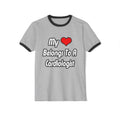 My Heart Belongs To A Cardiologist - Unisex Cotton Ringer T-Shirt