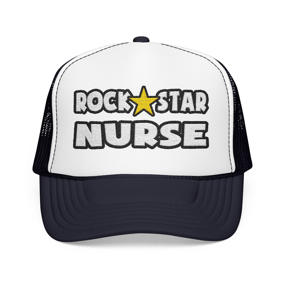 Rock Star Nurse (2) - Foam Trucker Hat