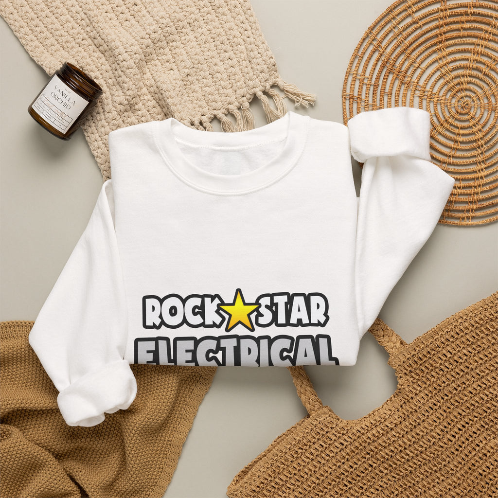 Rock Star Electrical Engineer - Unisex Heavy Blend™ Crewneck Sweatshirt