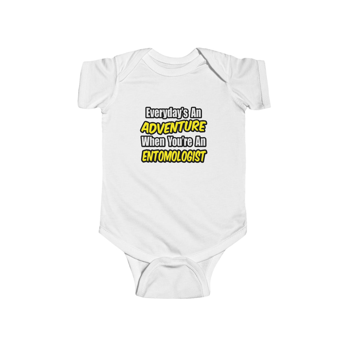 Everyday's An Adventure .. Entomologist - Infant Fine Jersey Bodysuit