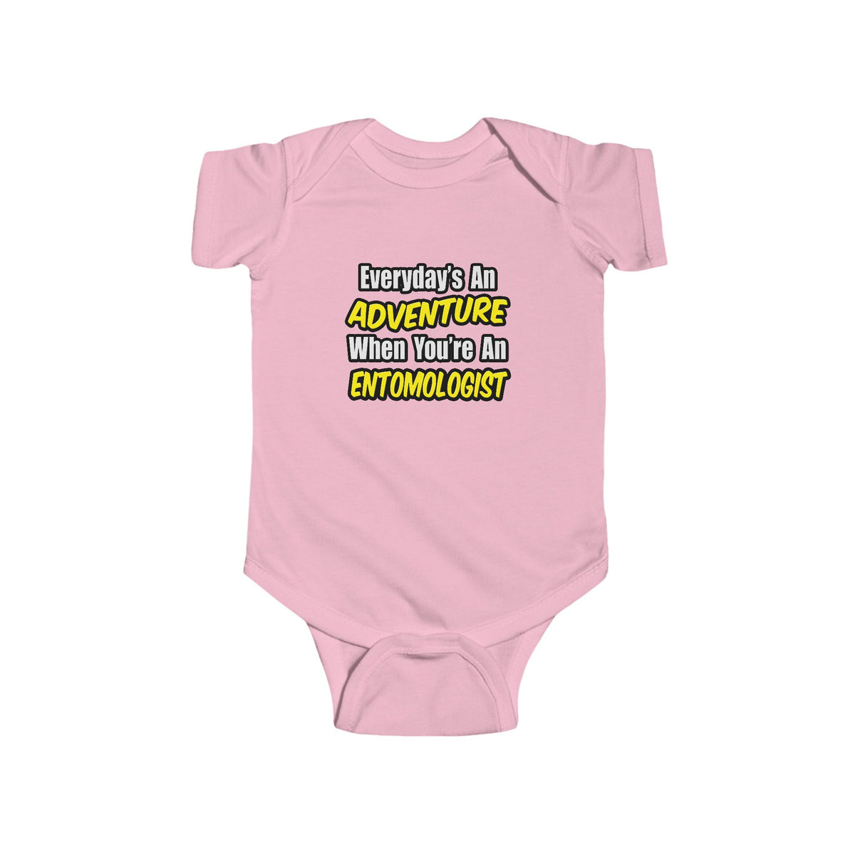 Everyday's An Adventure .. Entomologist - Infant Fine Jersey Bodysuit