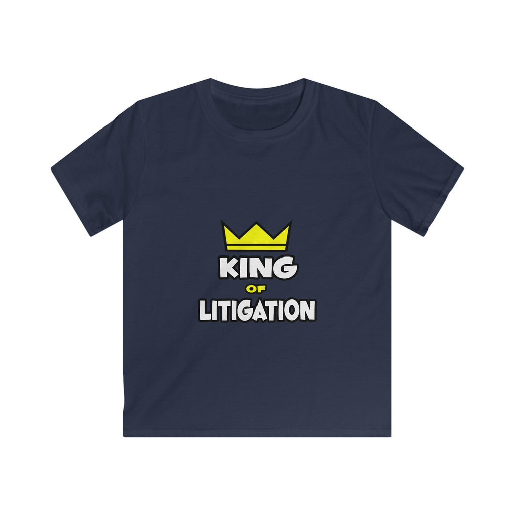 King of Litigation - Kids Softstyle Tee