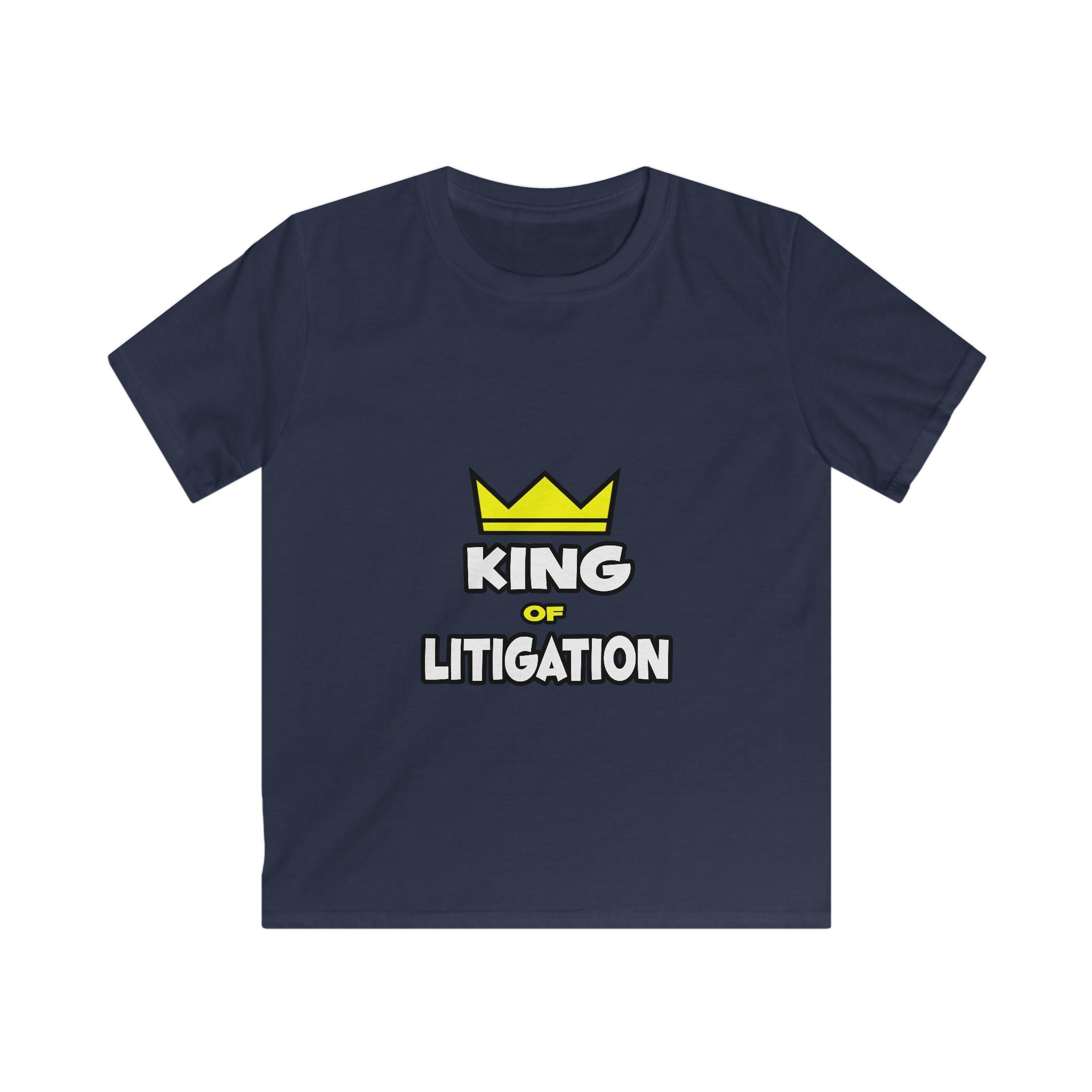 King of Litigation - Kids Softstyle Tee