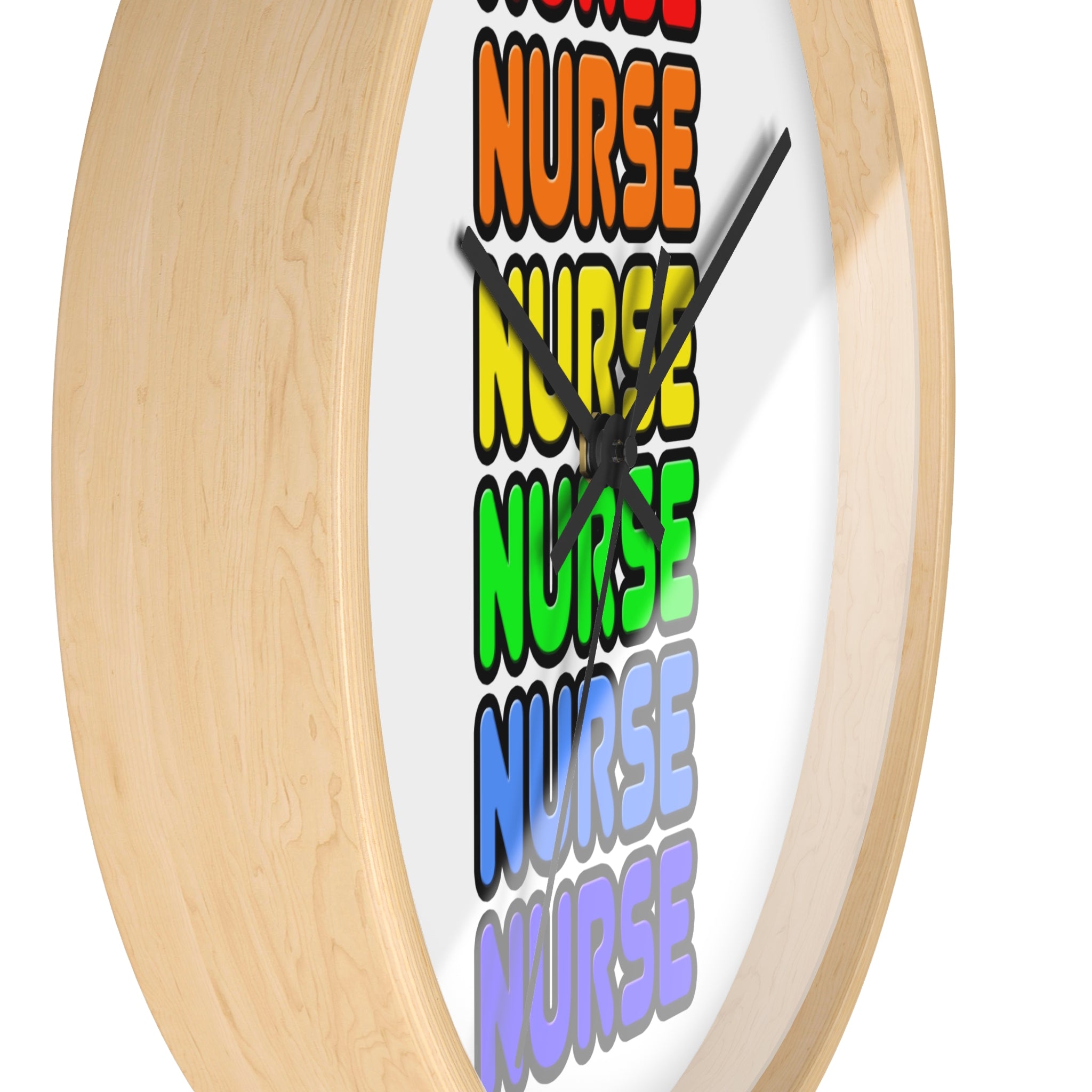 Rainbow Nurse - Wall Clock
