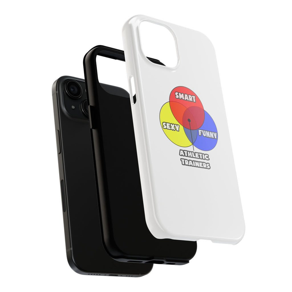 Venn Diagram .. Athletic Trainers - Tough Phone Cases