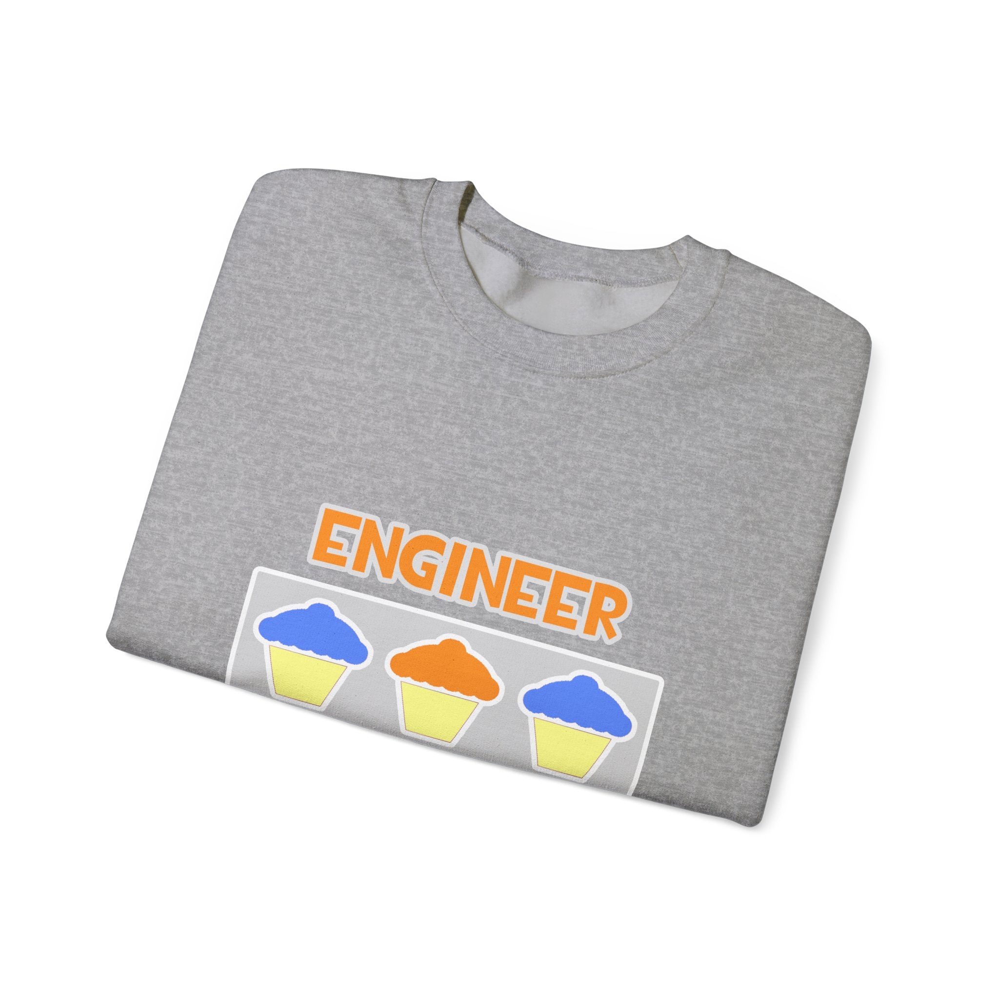 Engineer ... Will Work For Cupcakes - Unisex Heavy Blend™ Crewneck Sweatshirt
