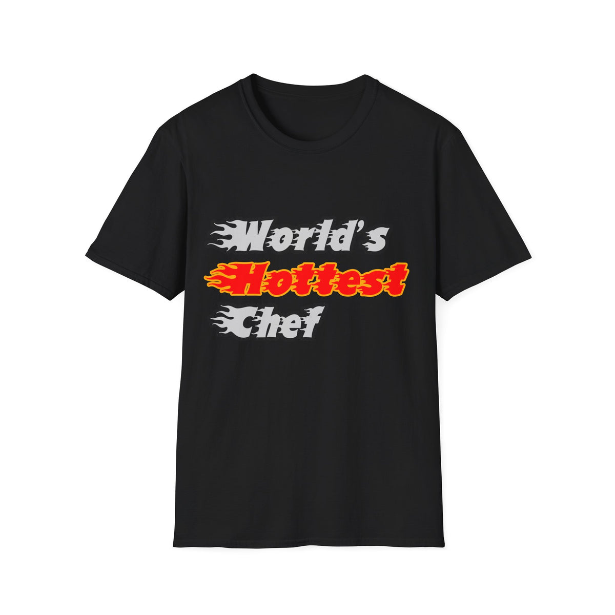 World's Hottest Chef - Unisex Softstyle T-Shirt