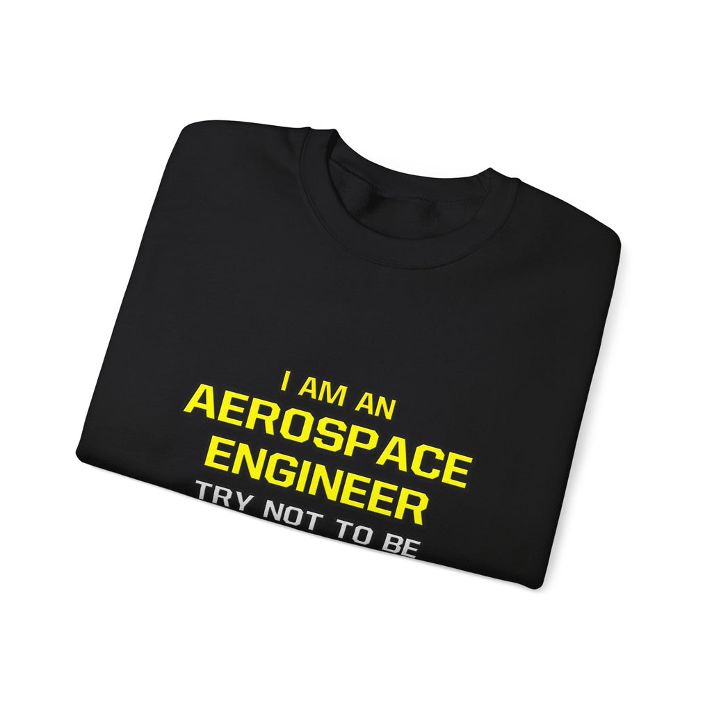Aerospace Engineer...Superior Intelligence - Unisex Heavy Blend™ Crewneck Sweatshirt