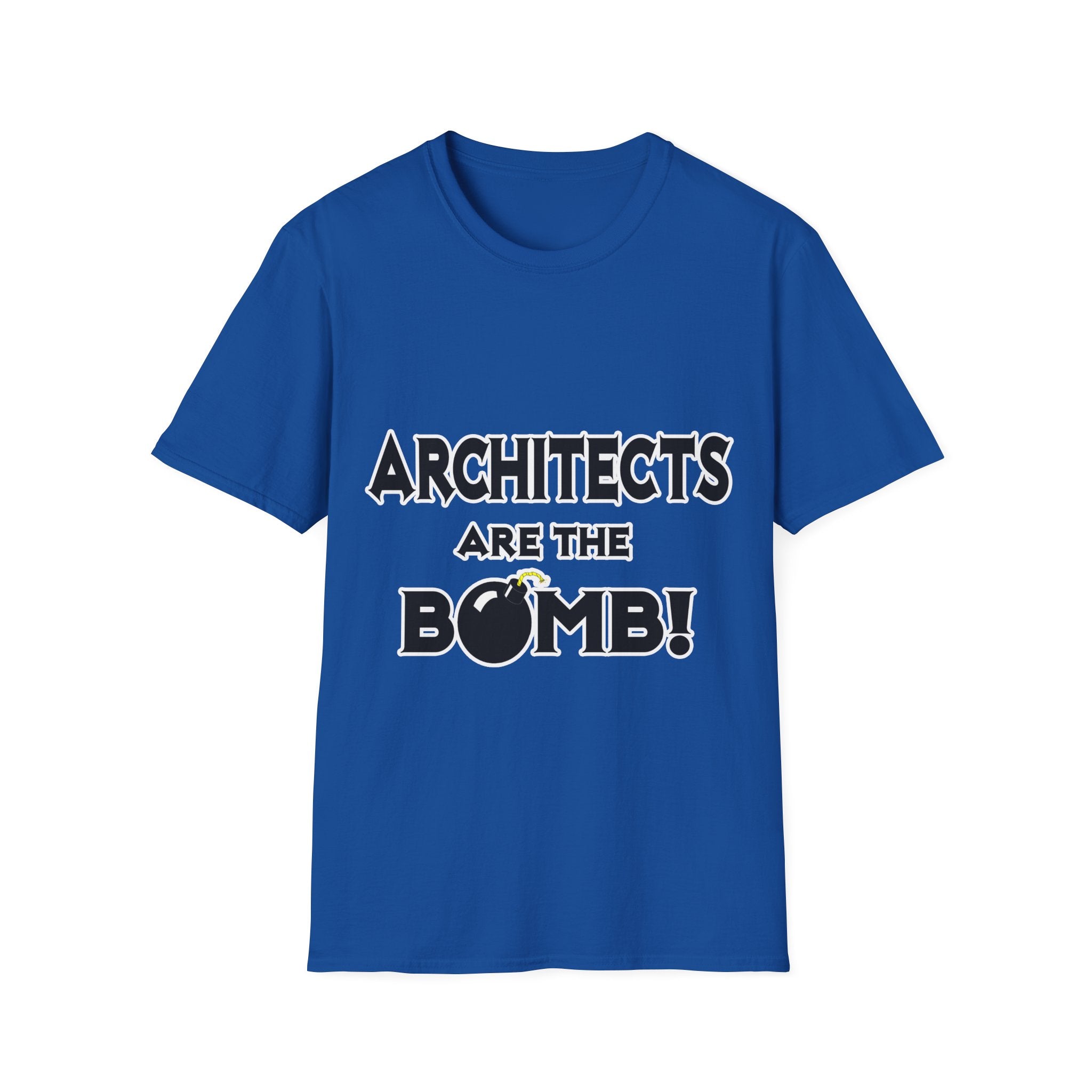 Architects Are The Bomb! - Unisex Softstyle T-Shirt