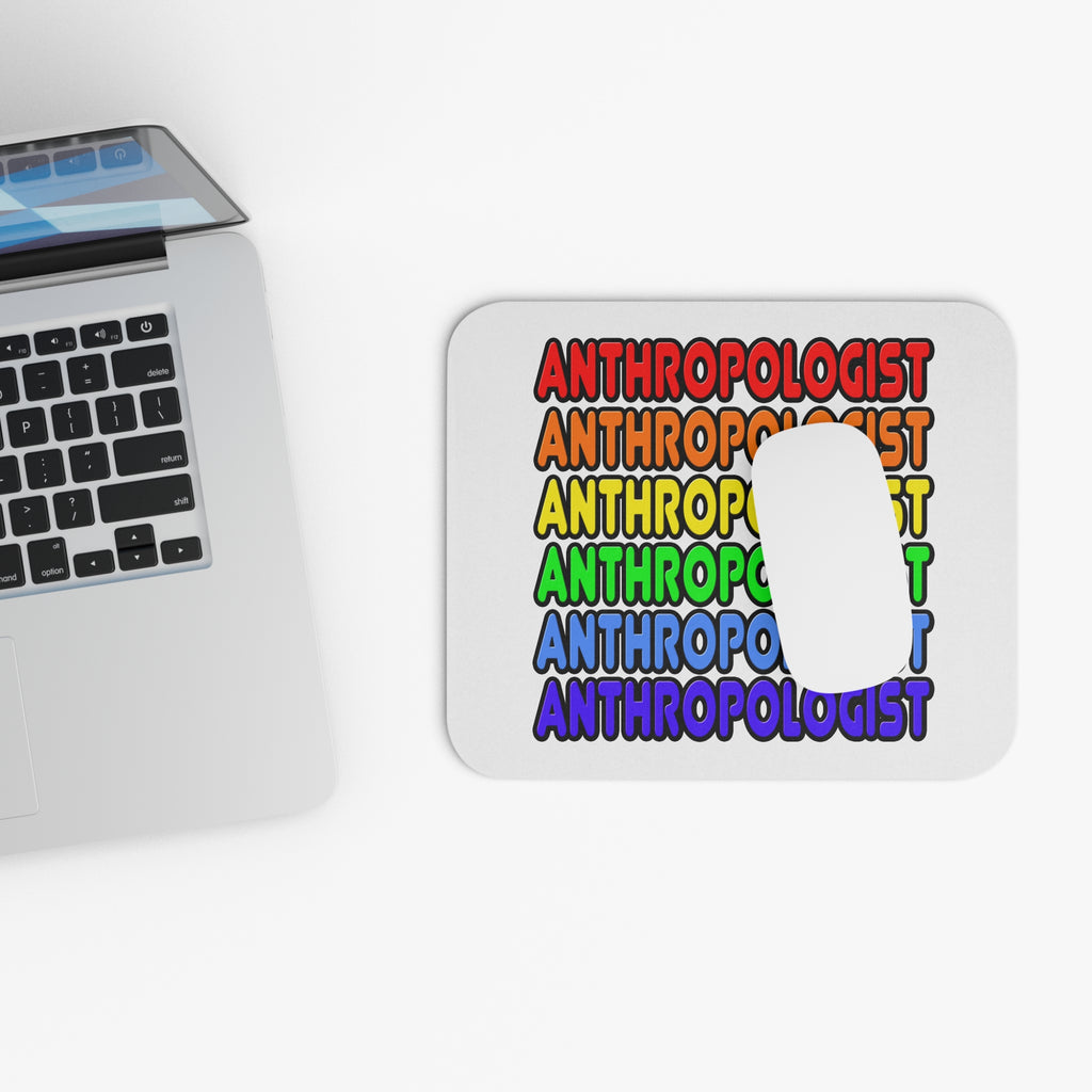 Rainbow Anthropologist - Mouse Pad (Rectangle)