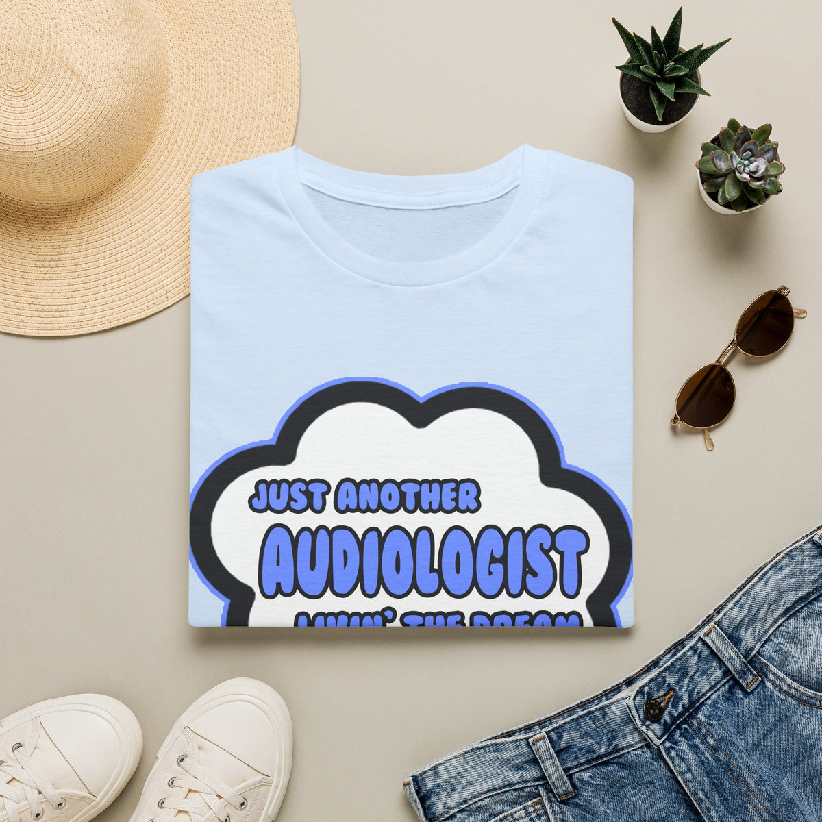 Audiologist .. Livin' The Dream - Unisex Softstyle T-Shirt