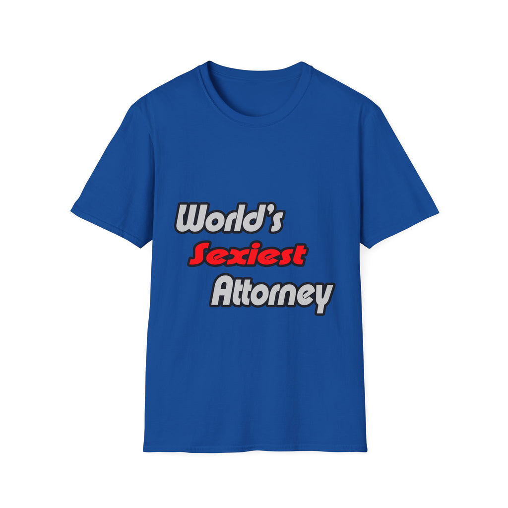 World's Sexiest Attorney - Unisex Softstyle T-Shirt