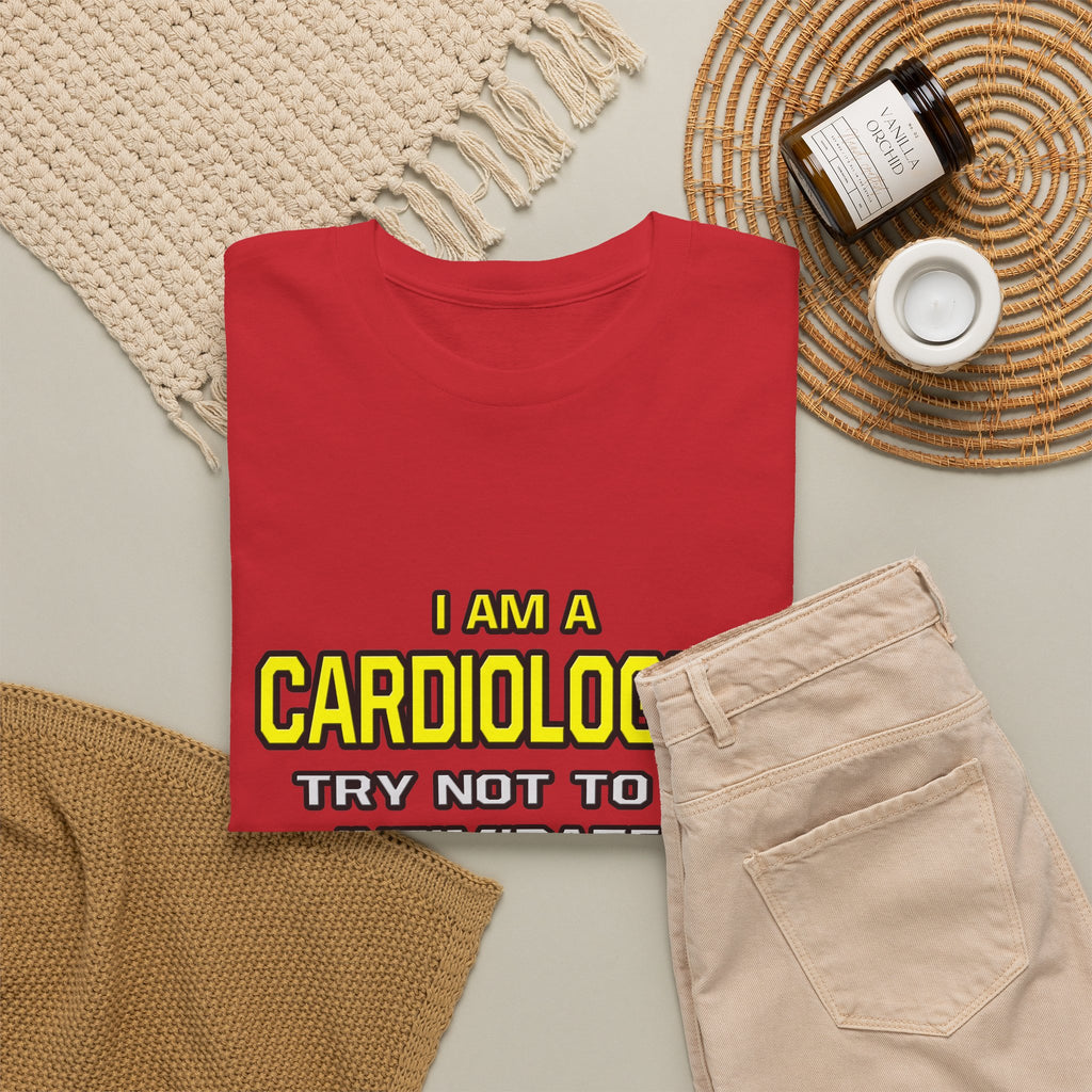 Cardiologist...Superior Intelligence - Unisex Heavy Cotton Tee