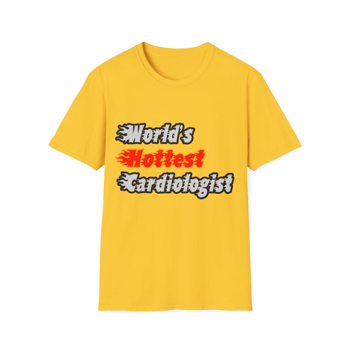World's Hottest Cardiologist - Unisex Softstyle T-Shirt