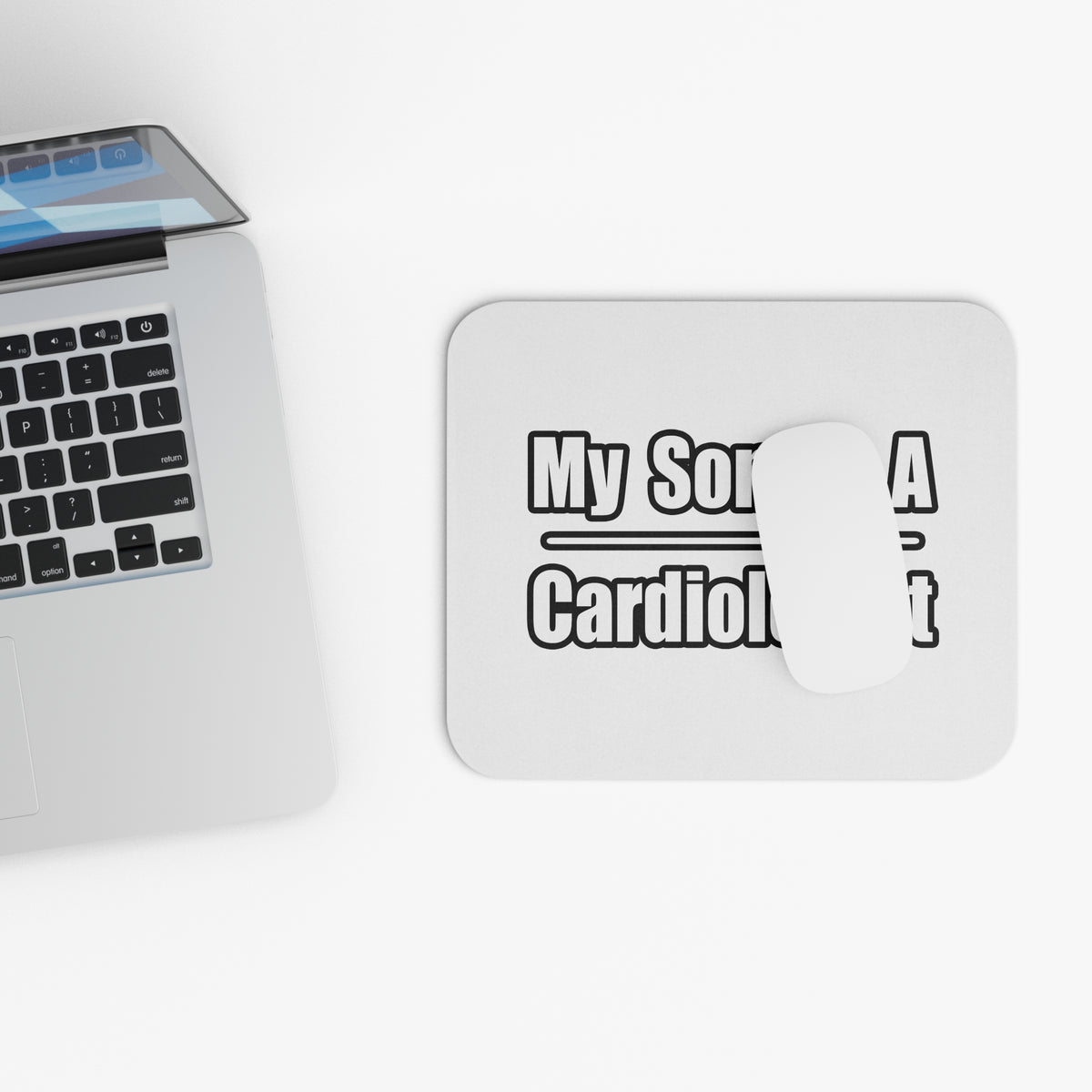 My Son Is A Cardiologist - Mouse Pad (Rectangle)