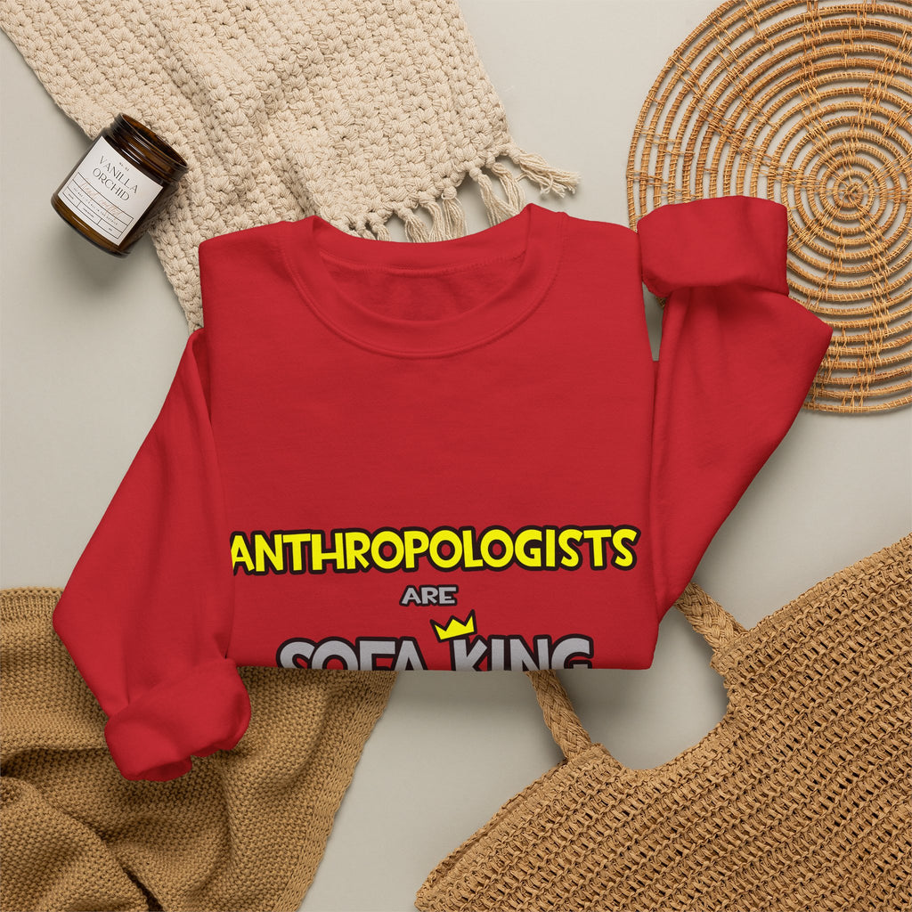 Anthropologists Are Sofa King Cool - Unisex Heavy Blend™ Crewneck Sweatshirt