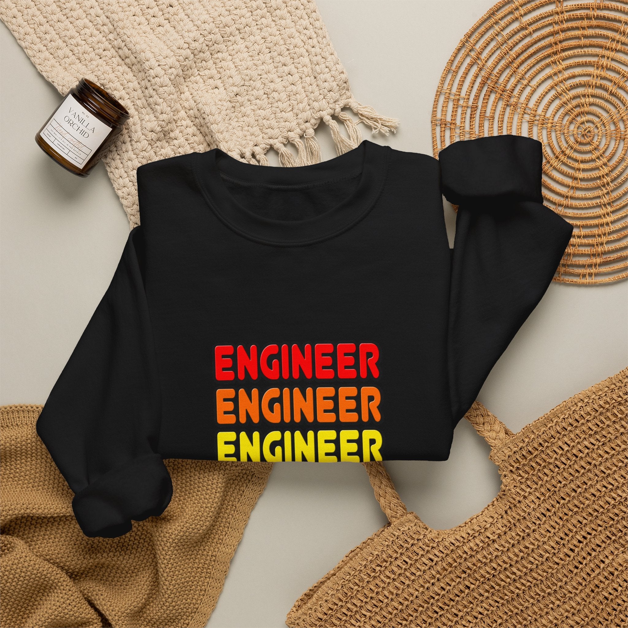 Rainbow Engineer - Unisex Heavy Blend™ Crewneck Sweatshirt