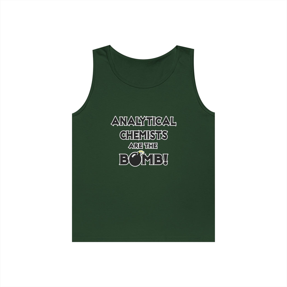 Analytical Chemists Are The Bomb! - Unisex Heavy Cotton Tank Top