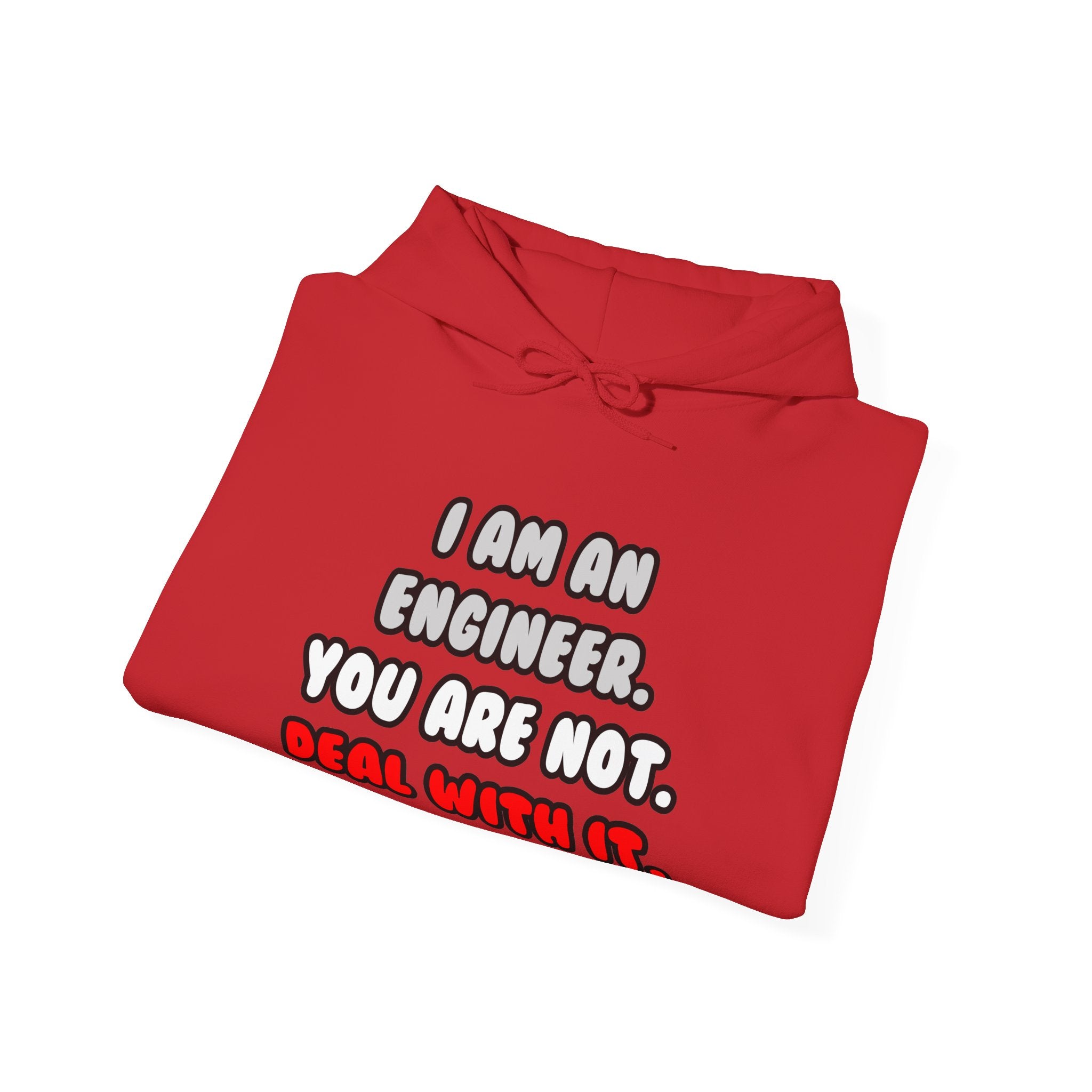 Deal With It ... Funny Engineer - Unisex Heavy Blend™ Hooded Sweatshirt
