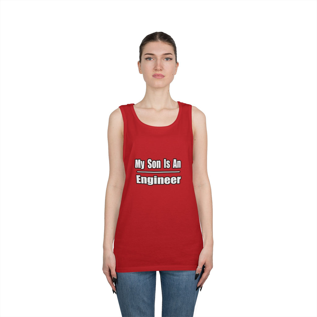 My Son Engineer - Unisex Heavy Cotton Tank Top