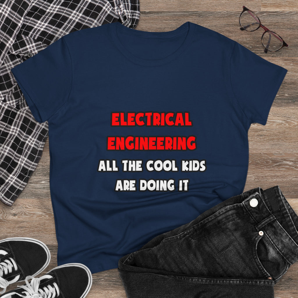 Funny Electrical Engineer Shirts and Gifts - Women's Midweight Cotton Tee