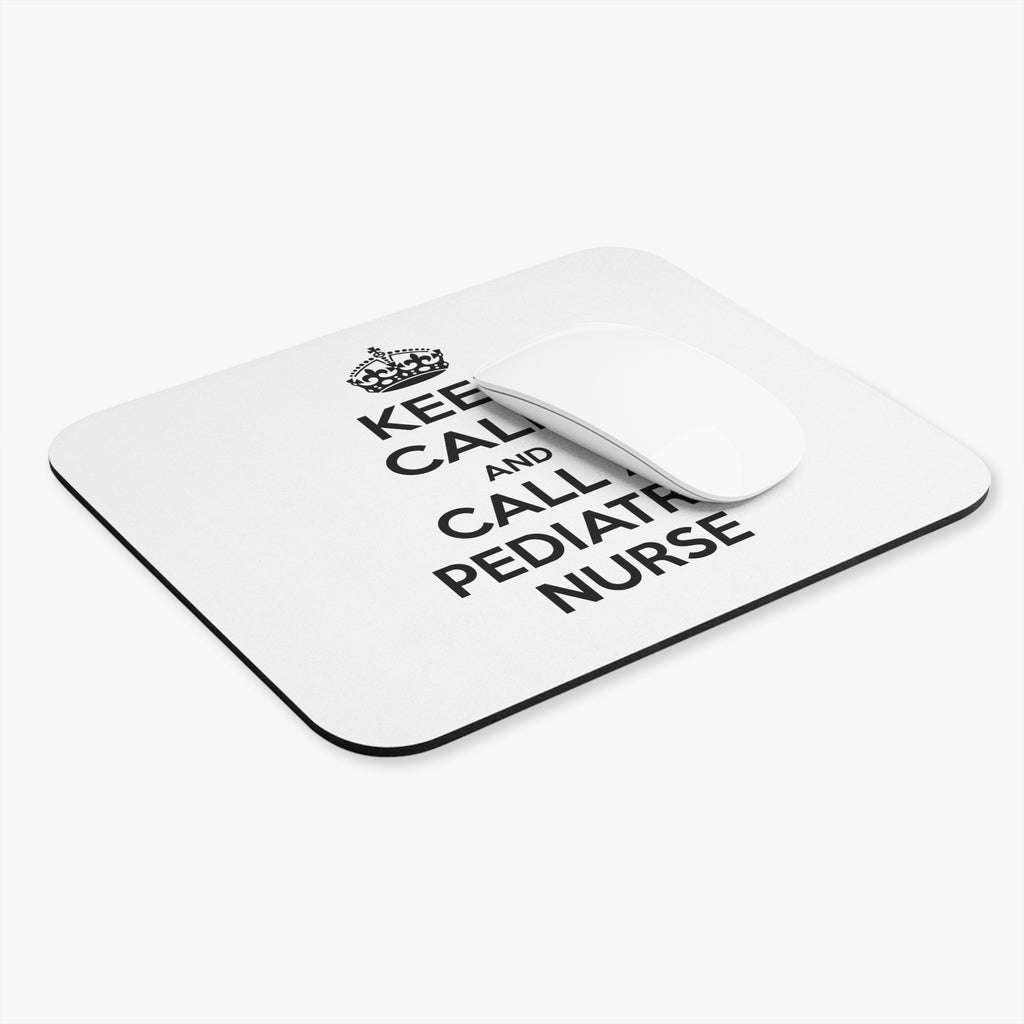 Keep Calm and Call a Pediatric Nurse - Mouse Pad (Rectangle)