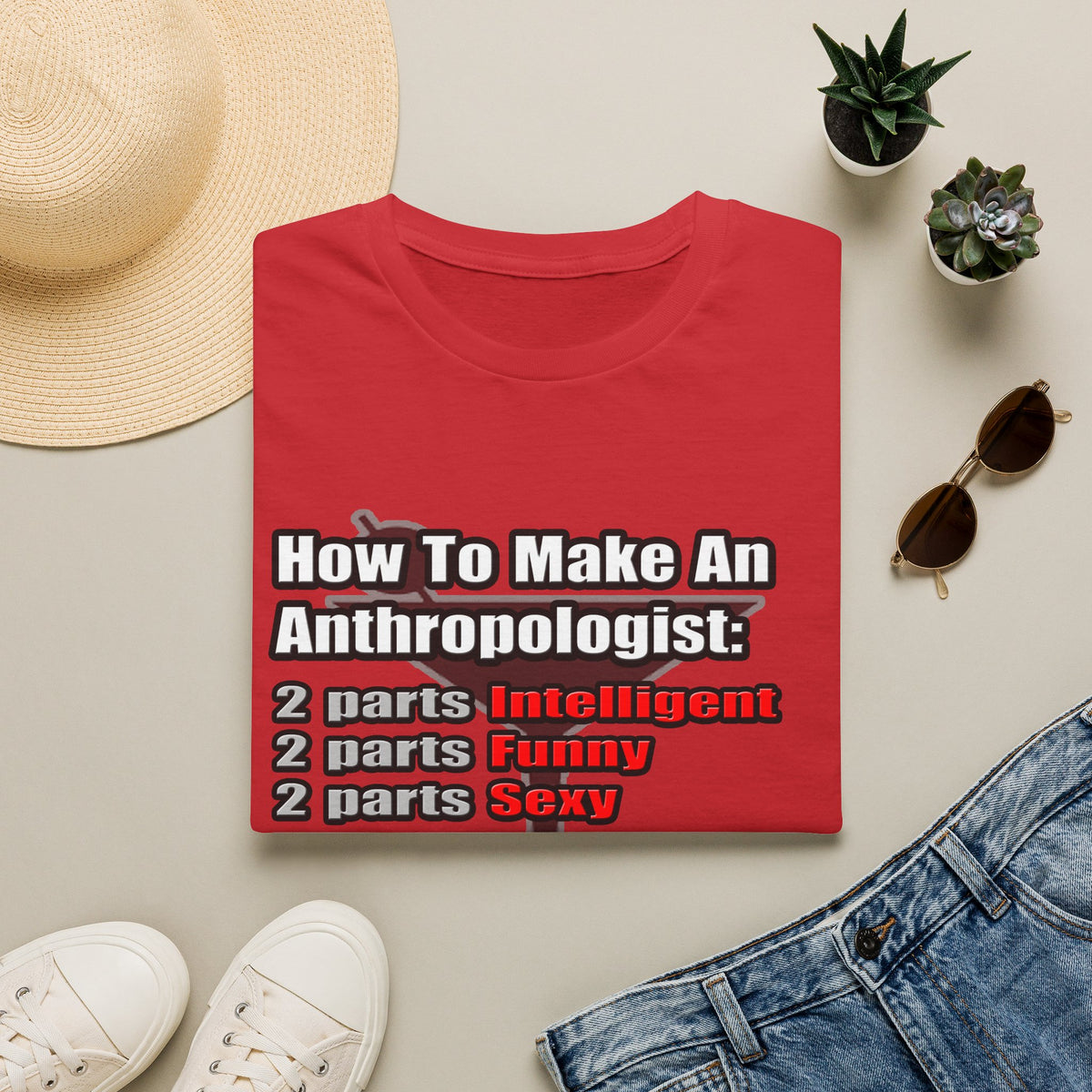 How To Make an Anthropologist - Unisex Softstyle T-Shirt