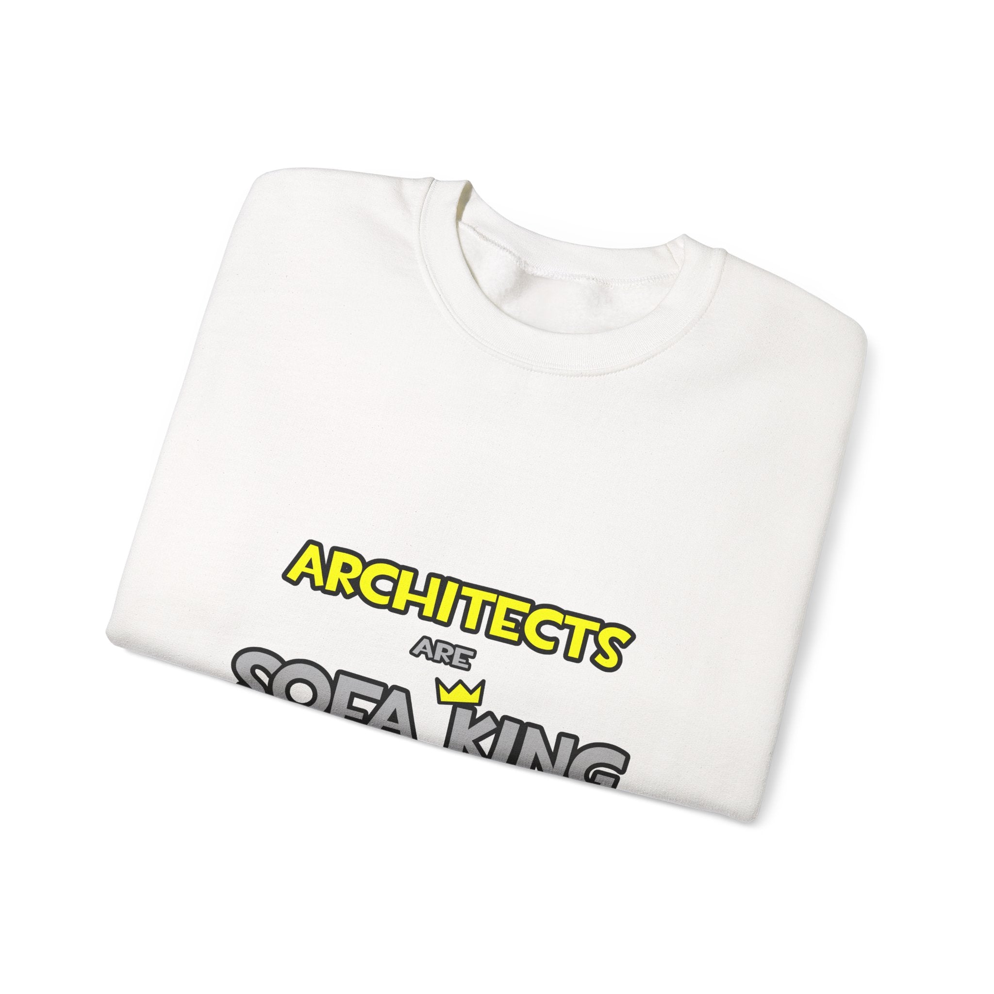 Architects Are Sofa King Cool - Unisex Heavy Blend™ Crewneck Sweatshirt