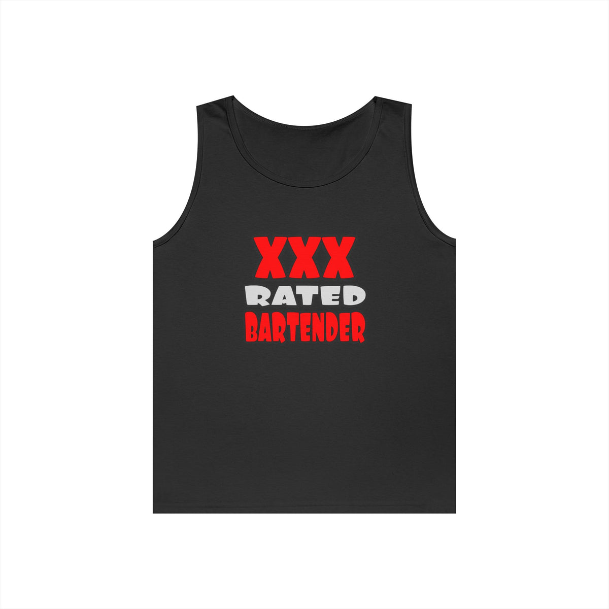 XXX Rated Bartender - Unisex Heavy Cotton Tank Top