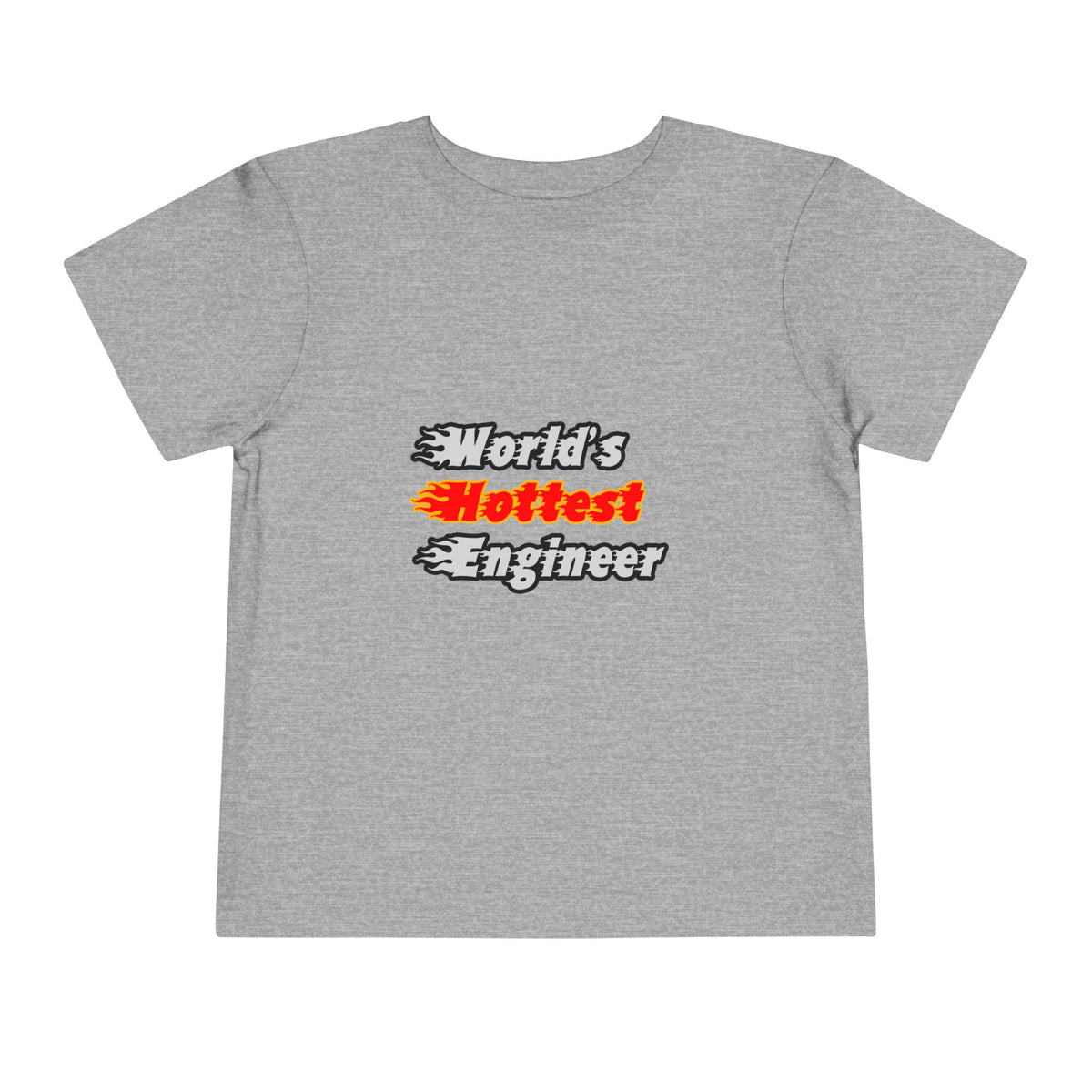 World's Hottest Engineer - Toddler Short Sleeve Tee