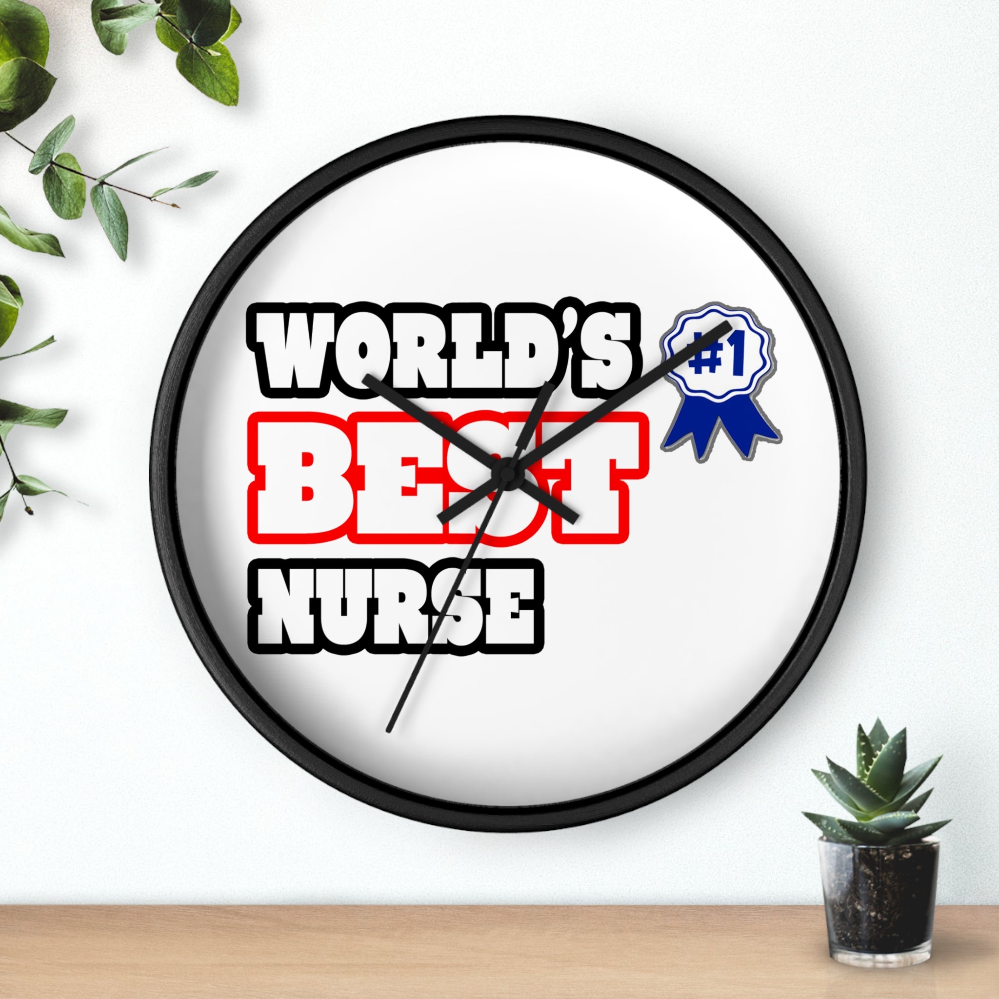 World's Best Nurse - Wall Clock