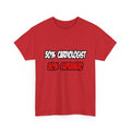 Half Cardiologist...Half Superhero - Unisex Heavy Cotton Tee