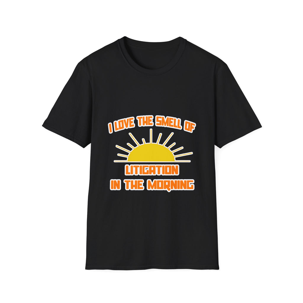 Smell of Litigation in the Morning - Unisex Softstyle T-Shirt