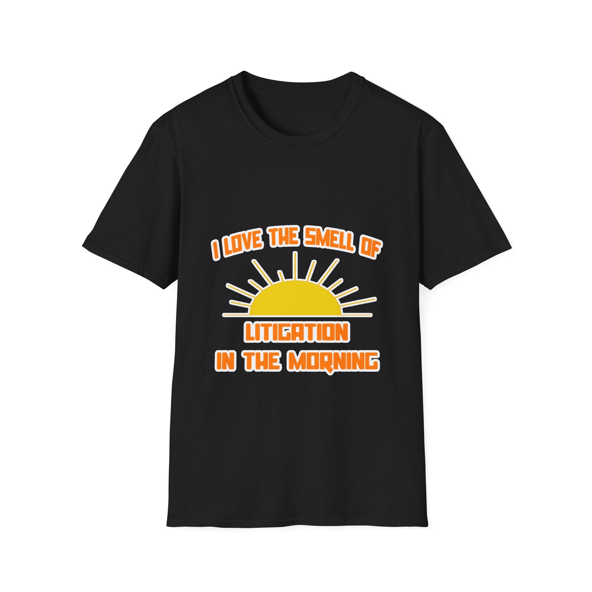 Smell of Litigation in the Morning - Unisex Softstyle T-Shirt