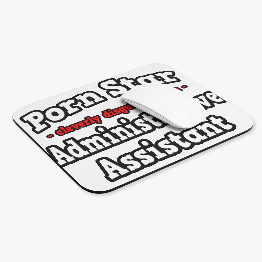 Porn Star...Administrative Assistant - Mouse Pad (Rectangle)