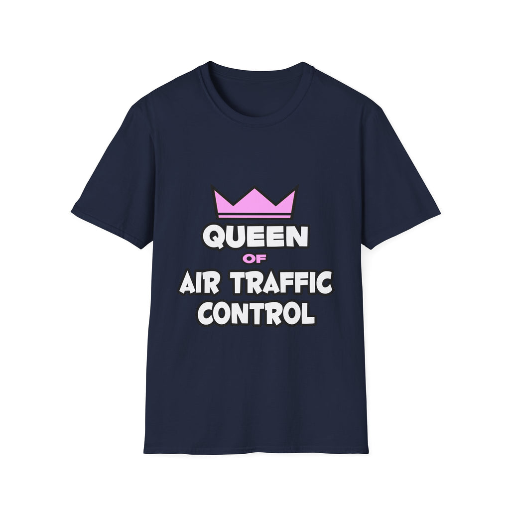 Queen of Air Traffic Control - Unisex Softstyle T-Shirt