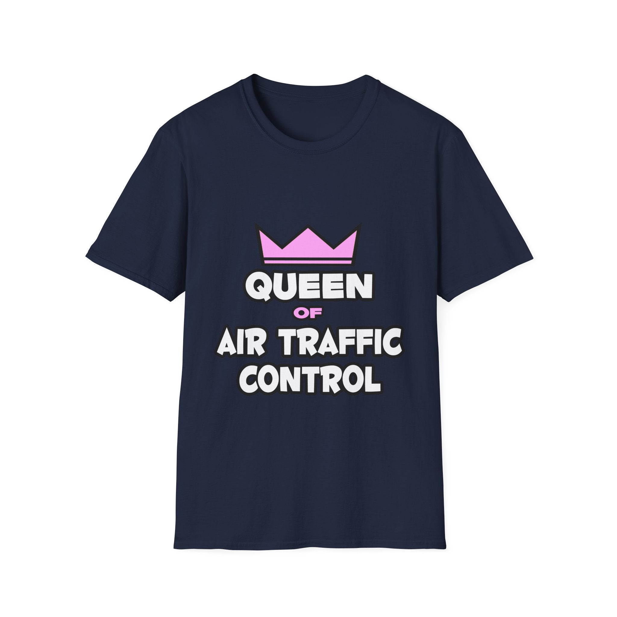 Queen of Air Traffic Control - Unisex Softstyle T-Shirt