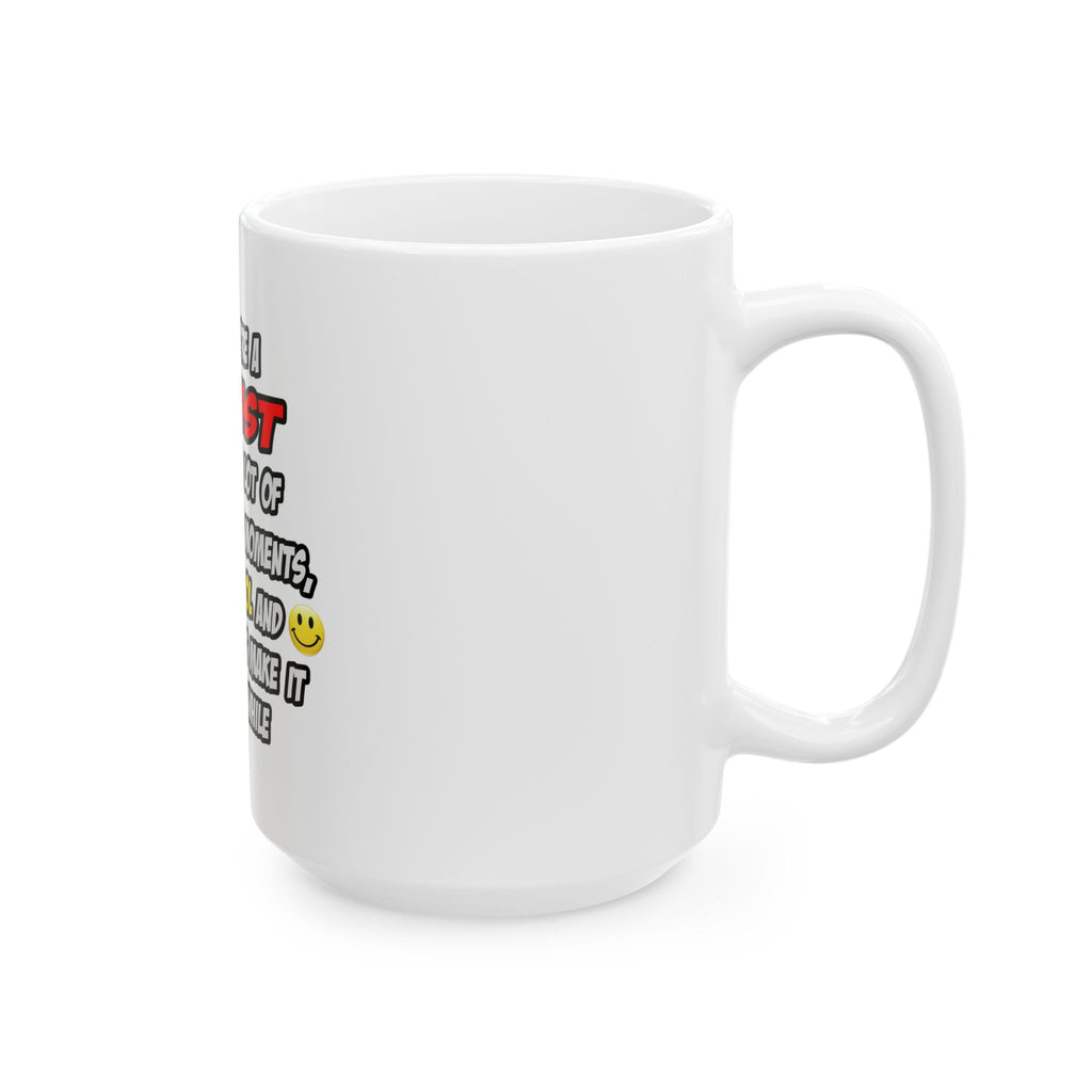 Dentist .. OMG WTF LOL - Ceramic Mug, (11oz, 15oz)
