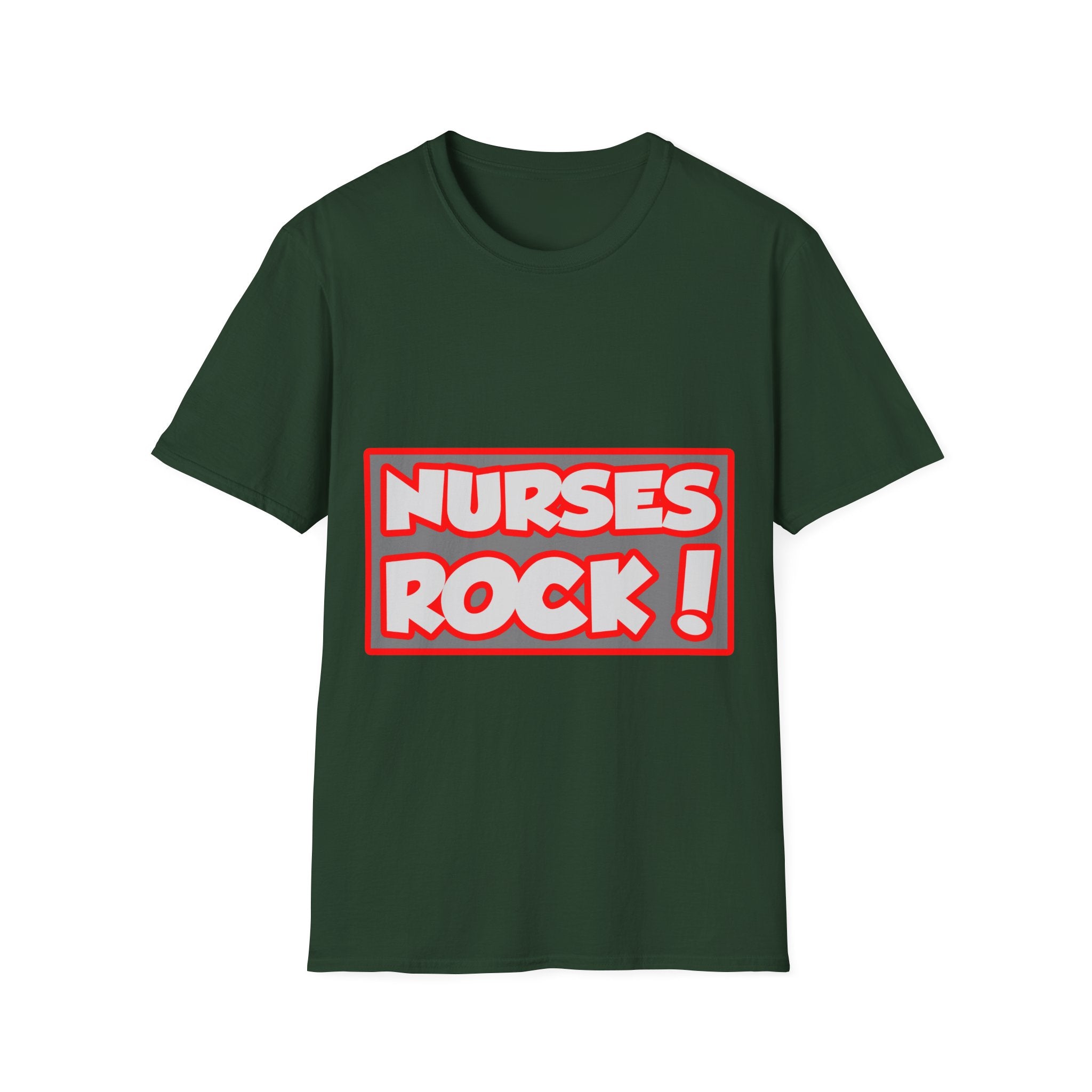 Nurses Rock! - Unisex Softstyle T-Shirt