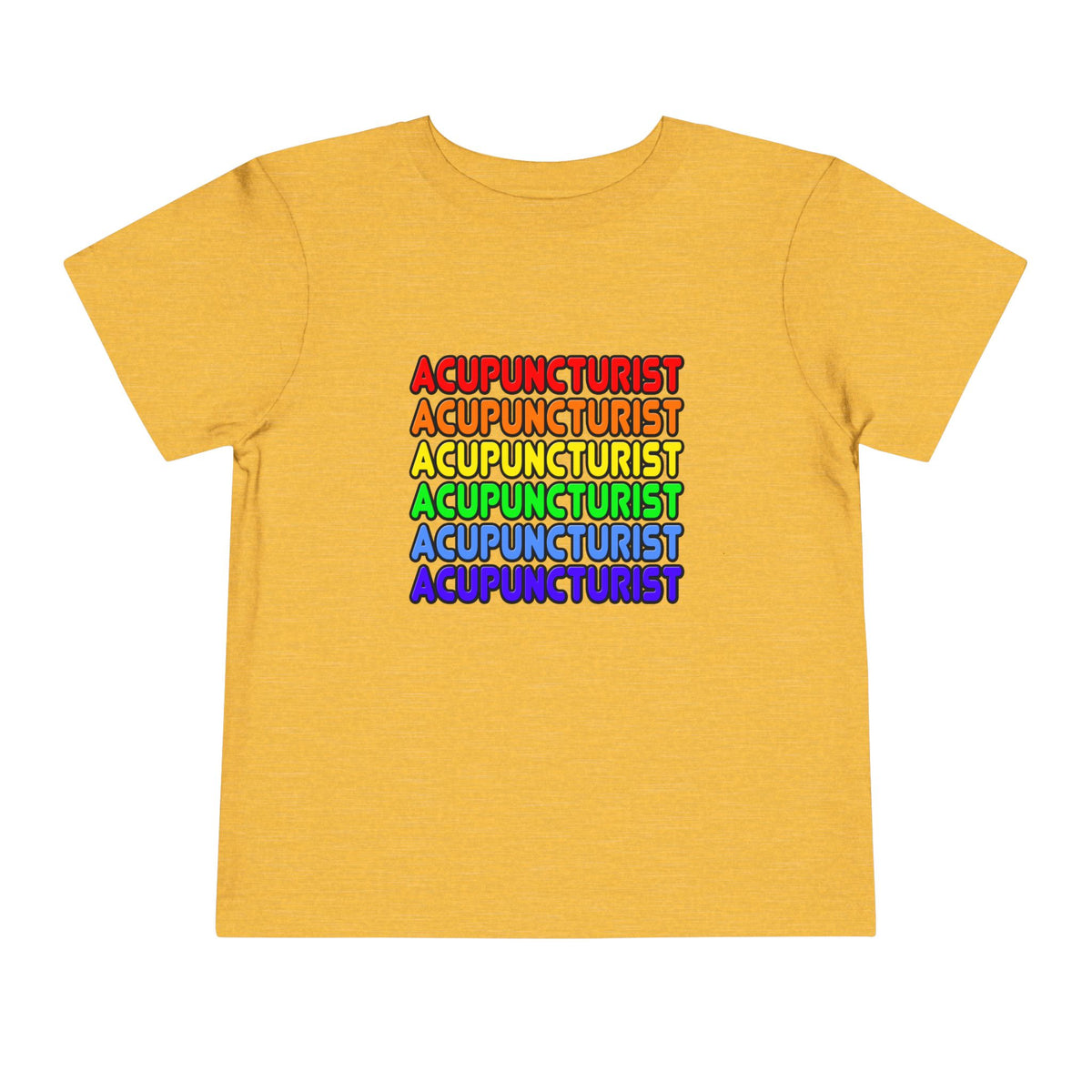 Rainbow Acupuncturist - Toddler Short Sleeve Tee