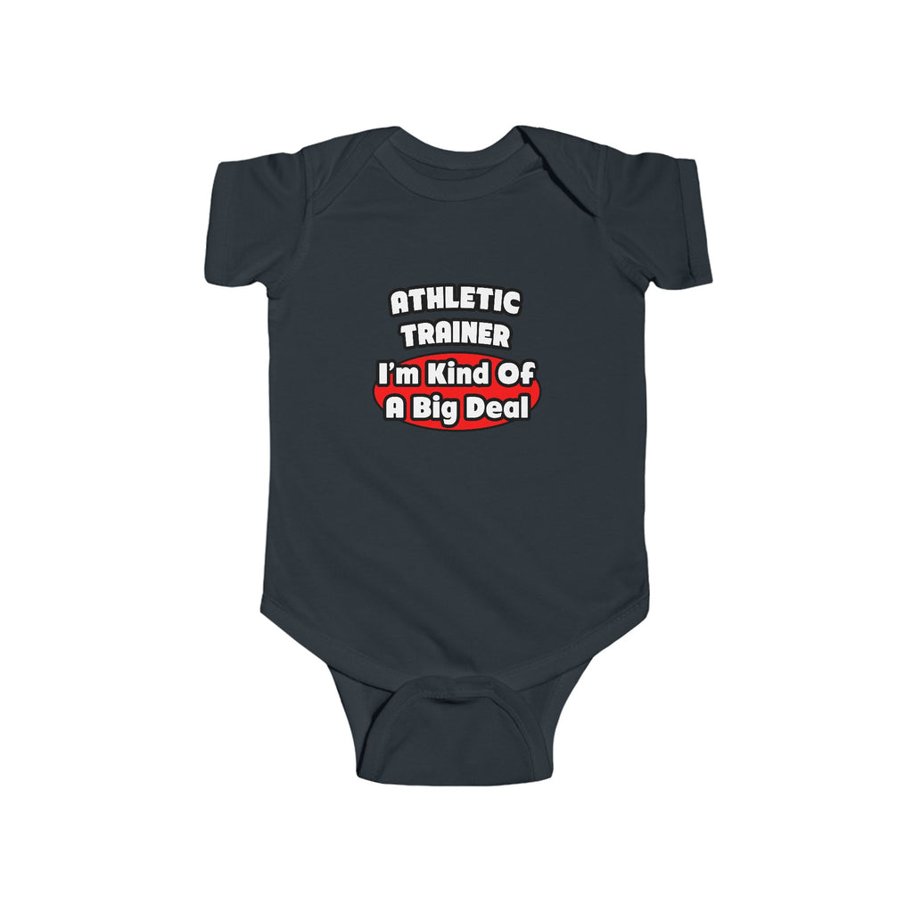 Athletic Trainer ... Big Deal - Infant Fine Jersey Bodysuit