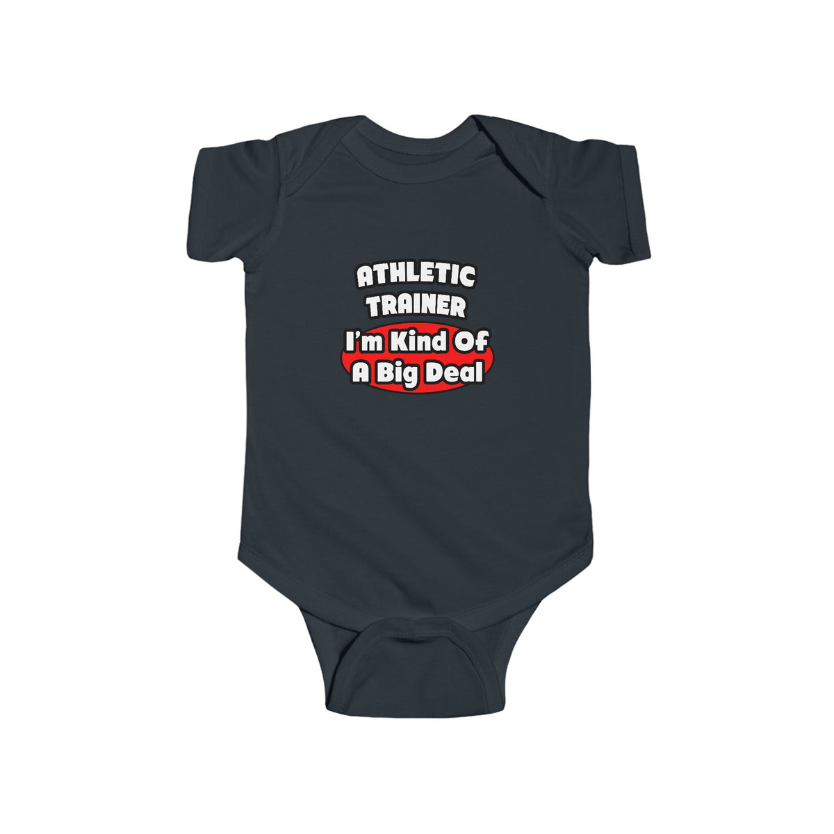 Athletic Trainer ... Big Deal - Infant Fine Jersey Bodysuit