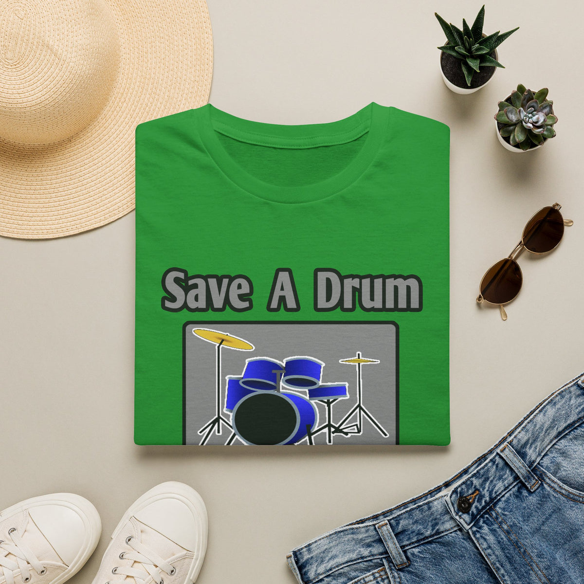 Save a Drum...Bang a Nurse - Unisex Softstyle T-Shirt